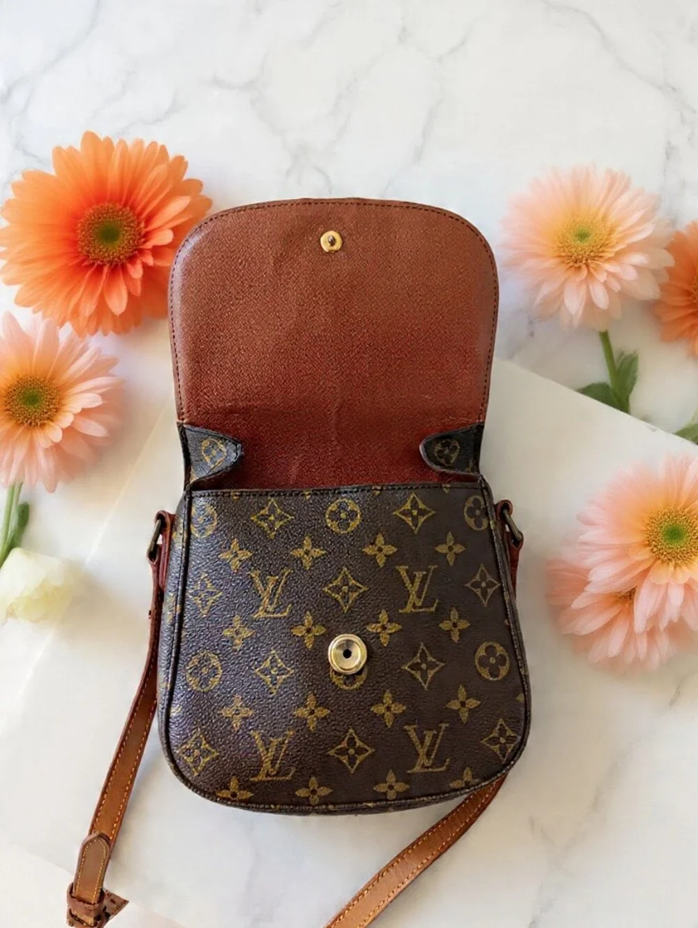 Louis Vuitton Vintage 1988 Saint Cloud PM Monogram Crossbody ✨ COA